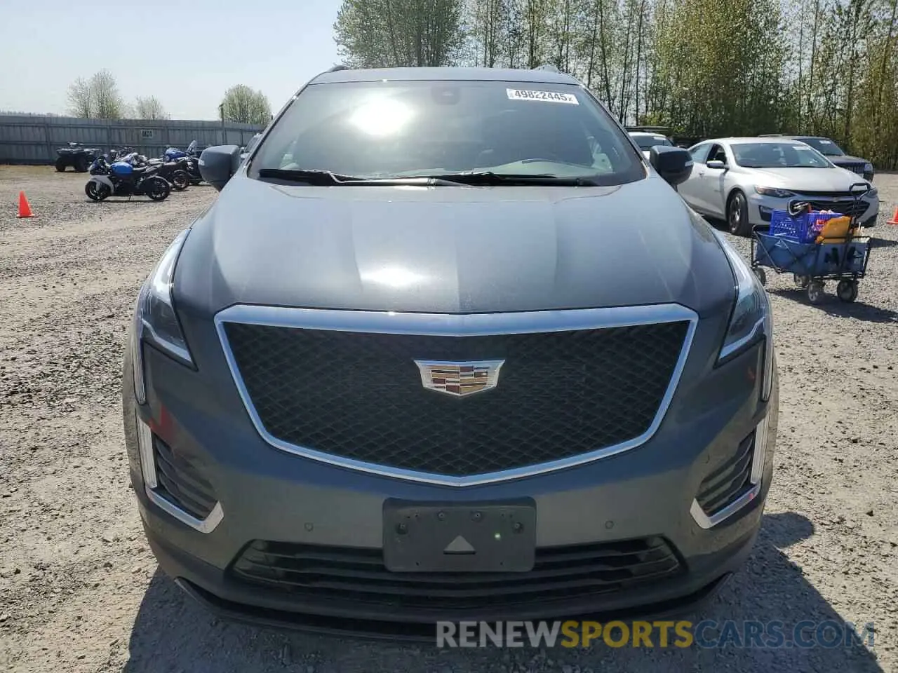 5 Photograph of a damaged car 1GYKNGRS3MZ176043 CADILLAC XT5 2021