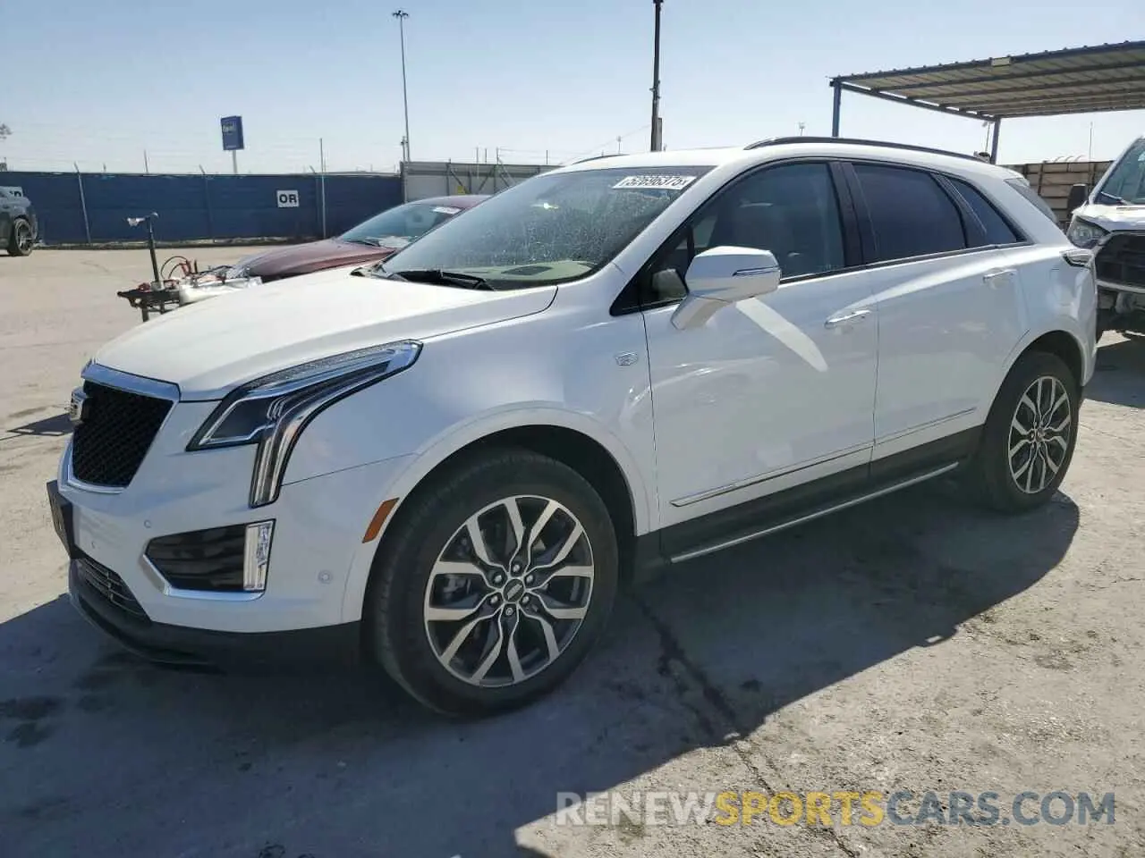 1 Фотография поврежденного автомобиля 1GYKNHRS2MZ156923 CADILLAC XT5 2021