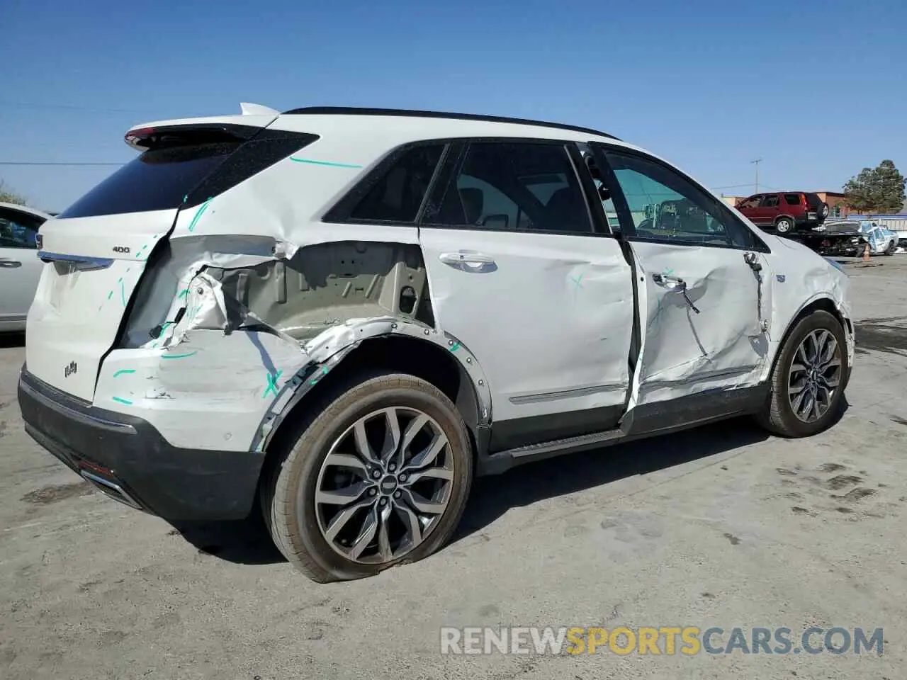 3 Фотография поврежденного автомобиля 1GYKNHRS2MZ156923 CADILLAC XT5 2021
