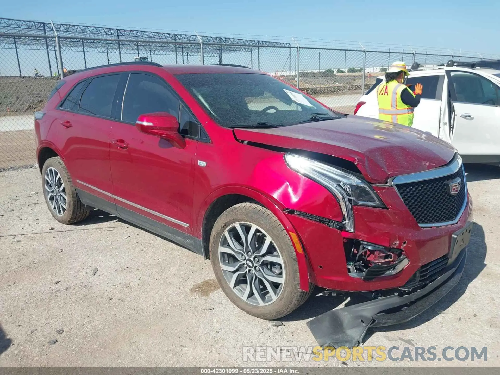 1 Фотография поврежденного автомобиля 1GYKNHRS2MZ201245 CADILLAC XT5 2021