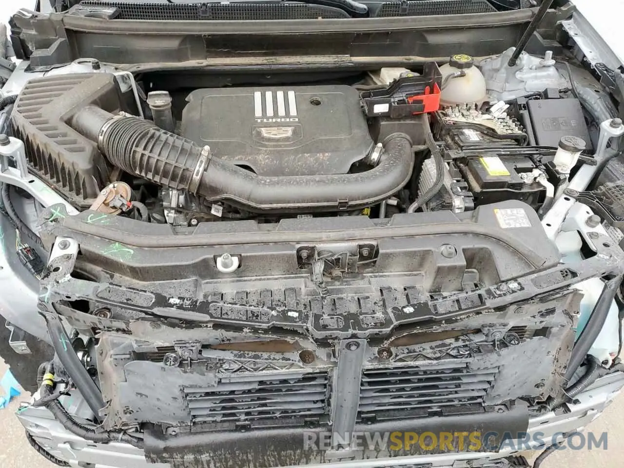 11 Фотография поврежденного автомобиля 1GYKNAR47NZ116377 CADILLAC XT5 2022