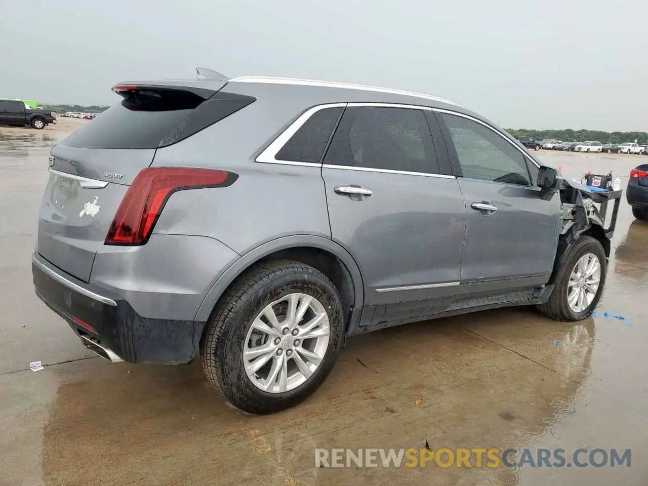 3 Фотография поврежденного автомобиля 1GYKNAR47NZ116377 CADILLAC XT5 2022