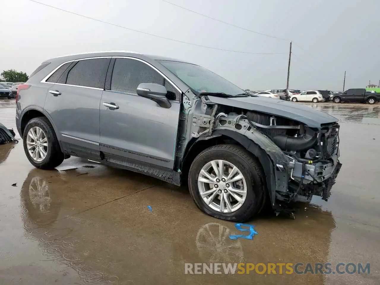 4 Фотография поврежденного автомобиля 1GYKNAR47NZ116377 CADILLAC XT5 2022