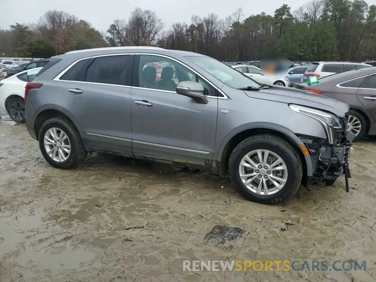 4 Photograph of a damaged car 1GYKNBR46NZ148050 CADILLAC XT5 2022