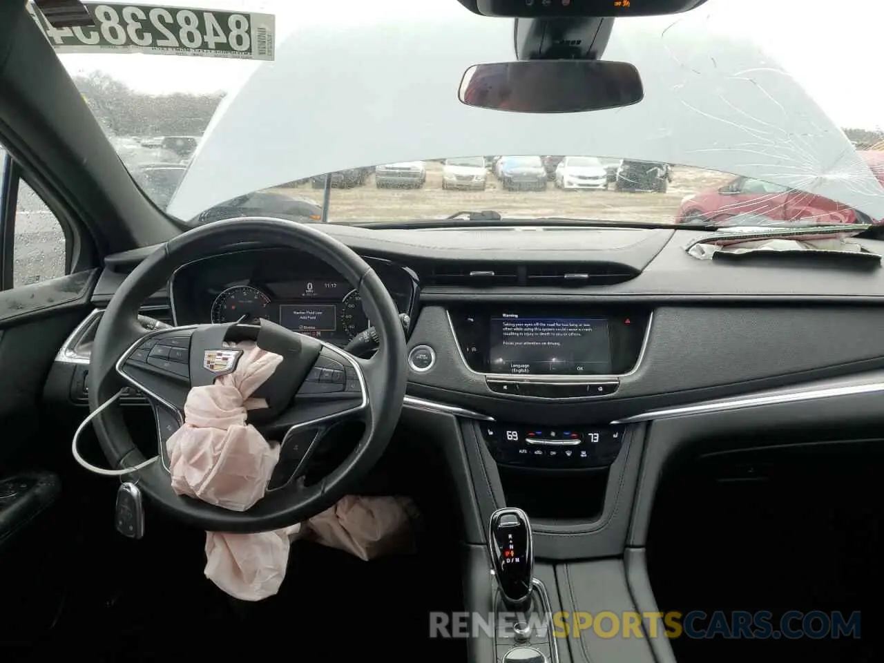8 Photograph of a damaged car 1GYKNBR46NZ148050 CADILLAC XT5 2022