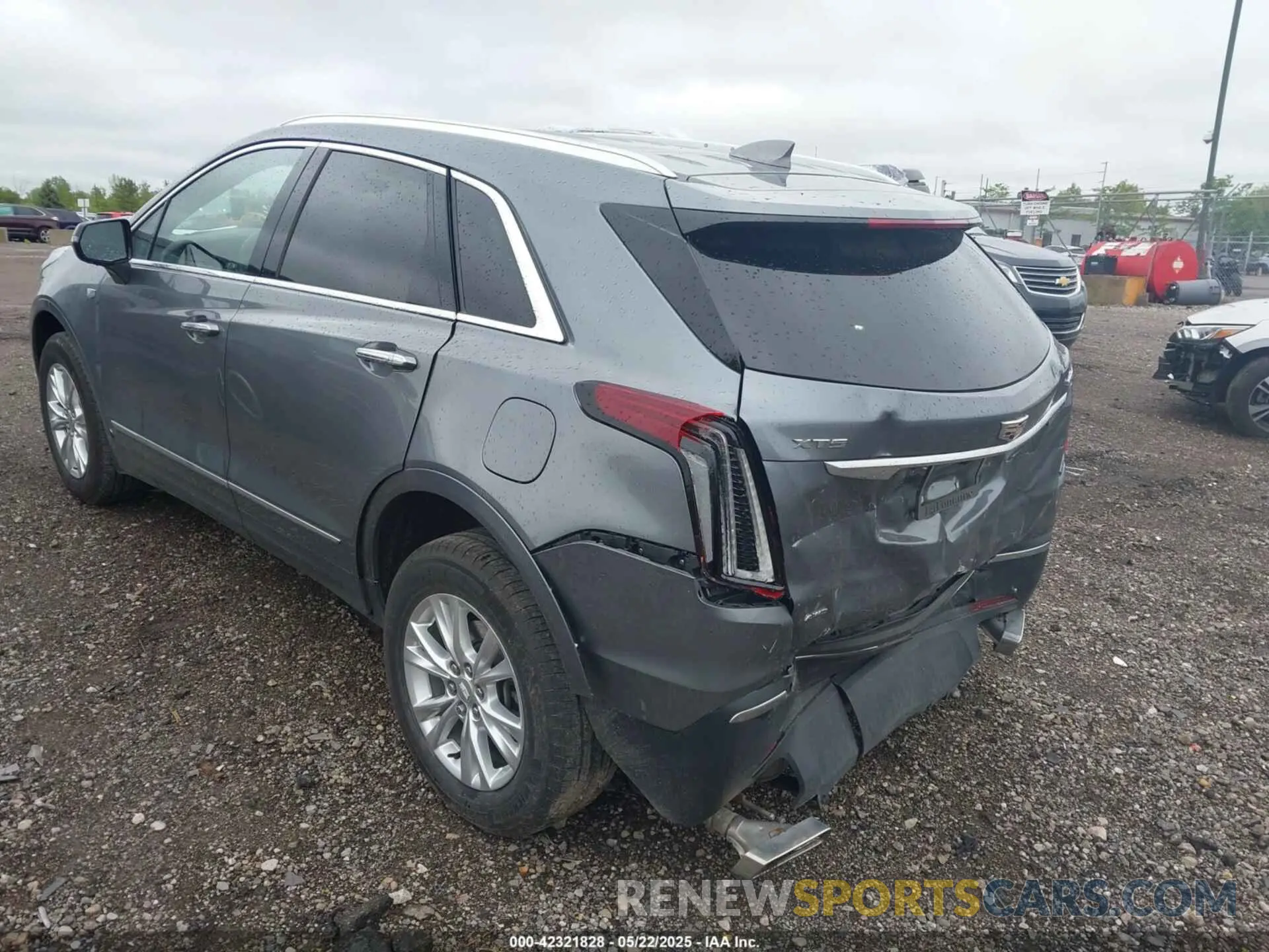 3 Фотография поврежденного автомобиля 1GYKNBR4XNZ113088 CADILLAC XT5 2022