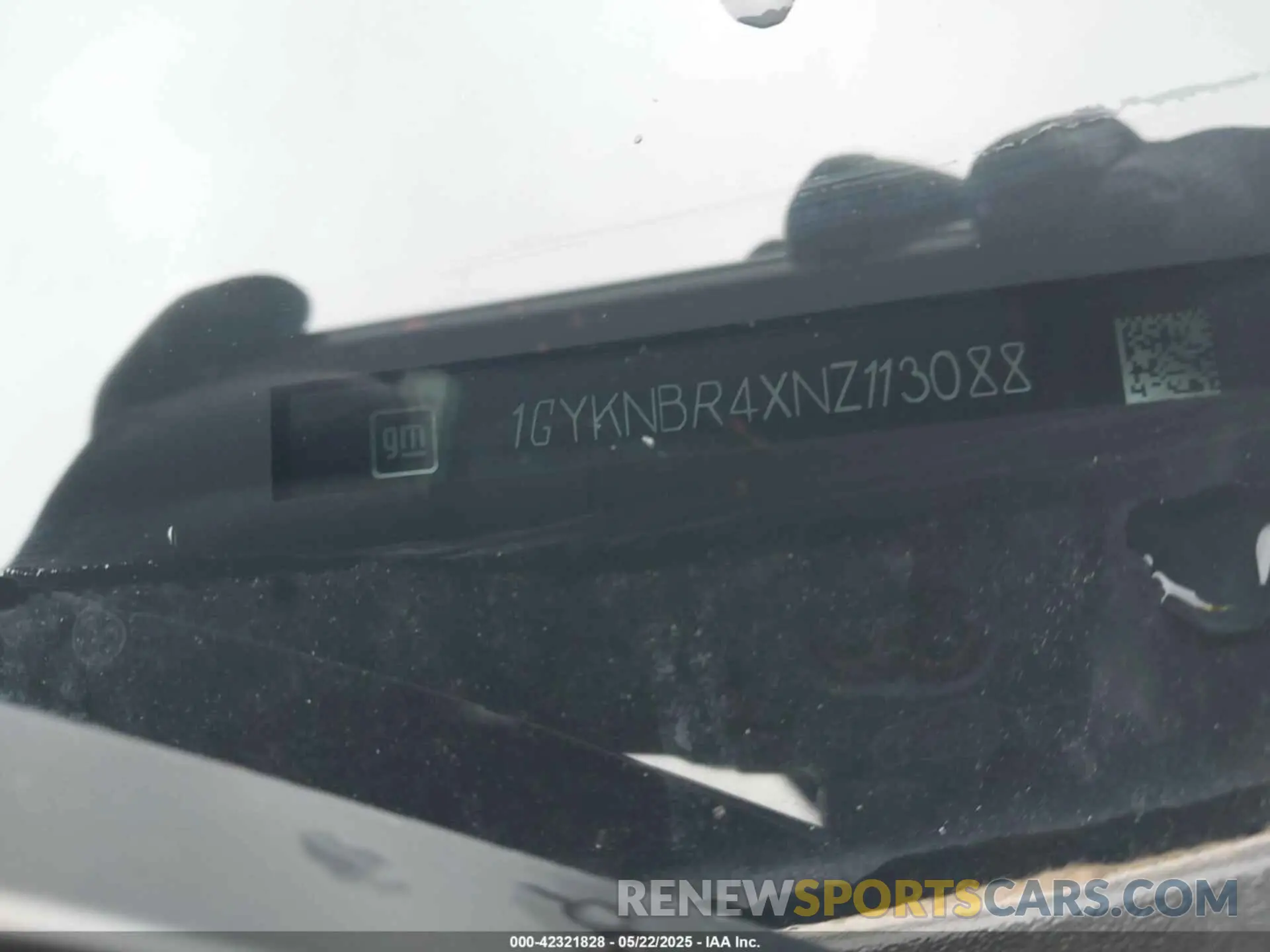 9 Фотография поврежденного автомобиля 1GYKNBR4XNZ113088 CADILLAC XT5 2022