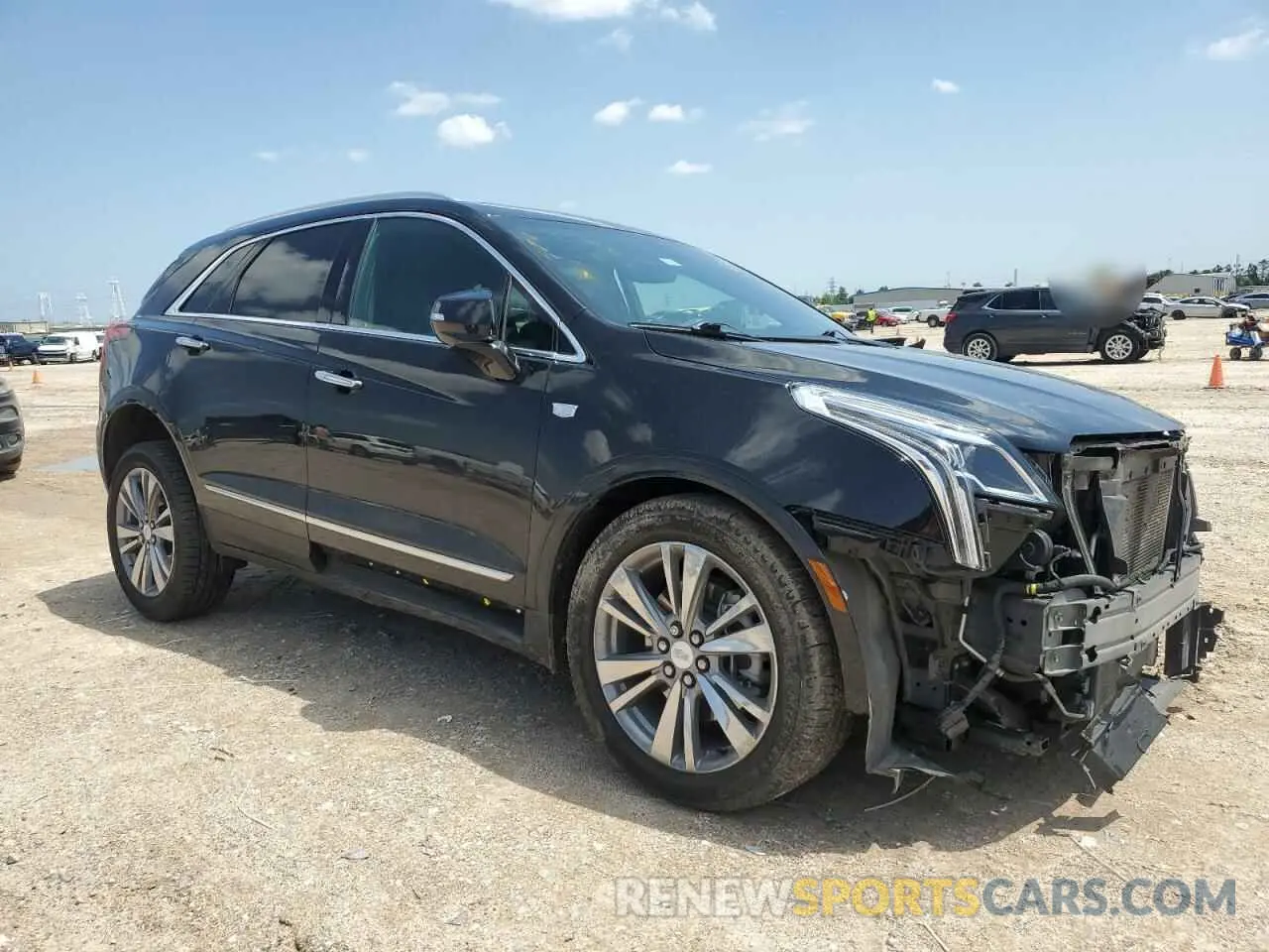 4 Фотография поврежденного автомобиля 1GYKNCRS0NZ178827 CADILLAC XT5 2022