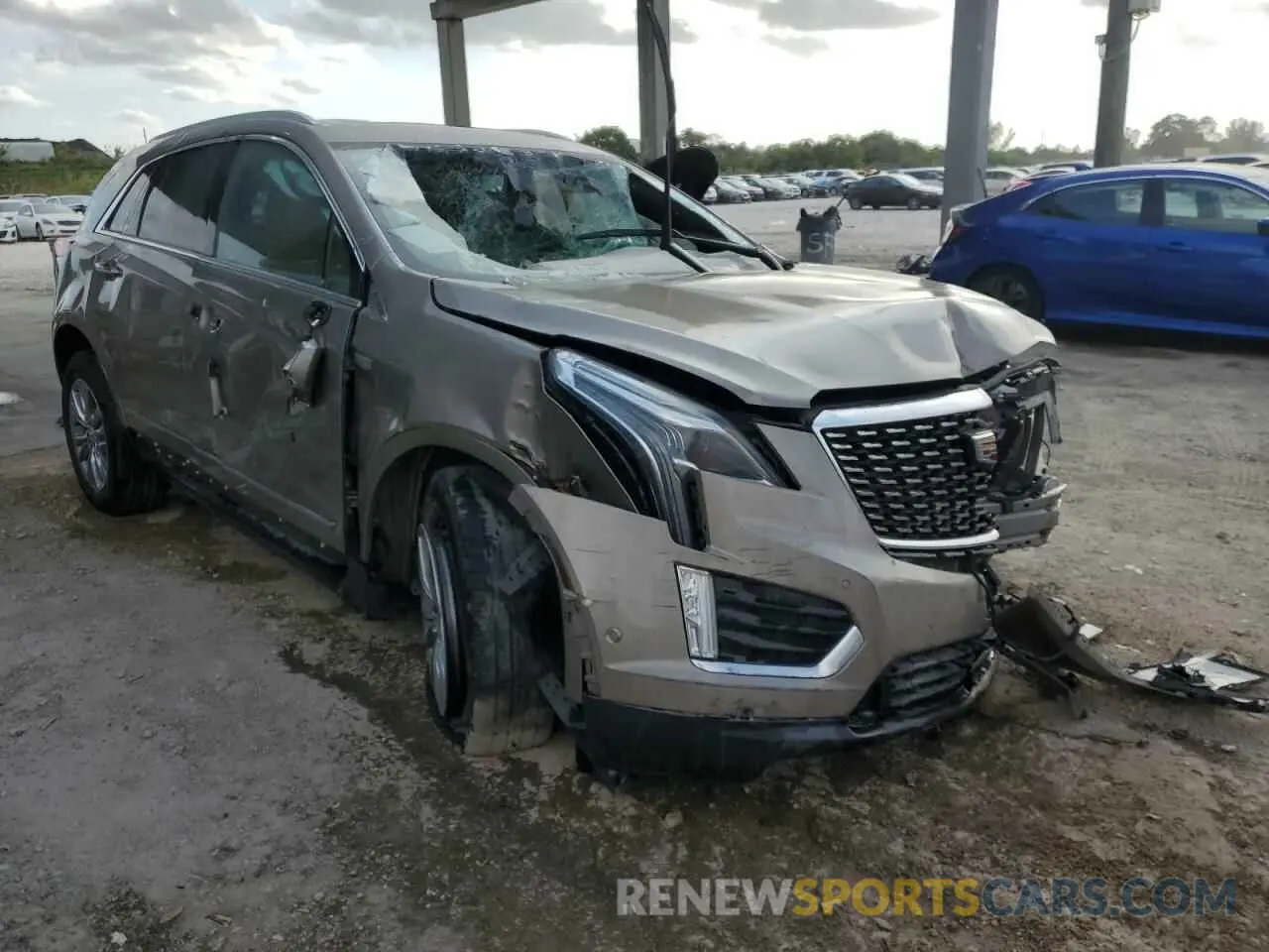 4 Фотография поврежденного автомобиля 1GYKNCRS4NZ179429 CADILLAC XT5 2022