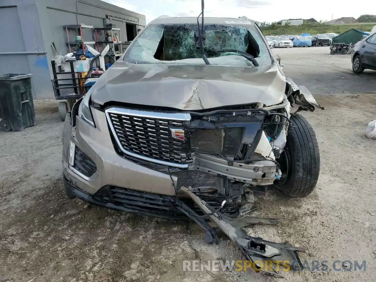 5 Фотография поврежденного автомобиля 1GYKNCRS4NZ179429 CADILLAC XT5 2022