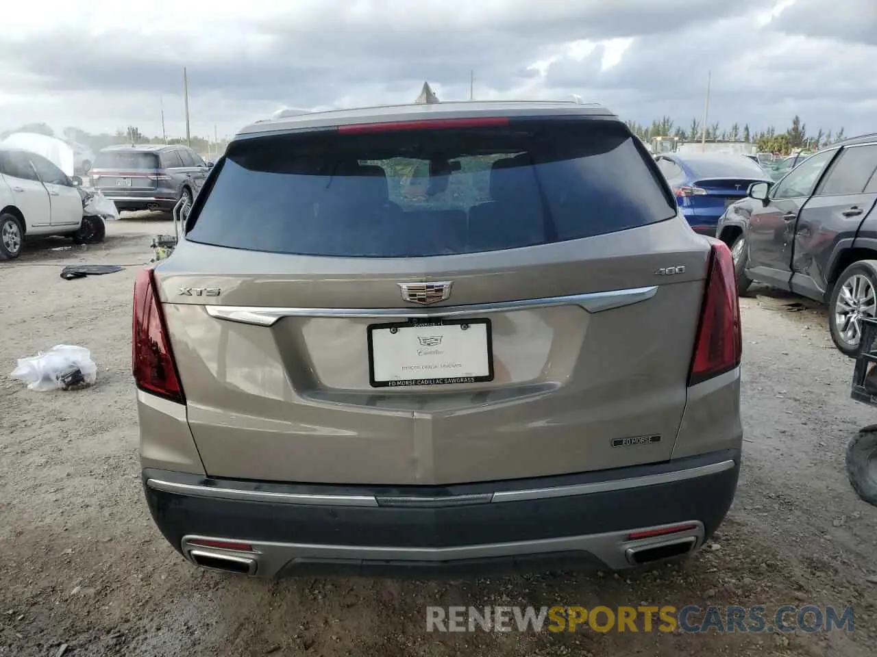 6 Фотография поврежденного автомобиля 1GYKNCRS4NZ179429 CADILLAC XT5 2022