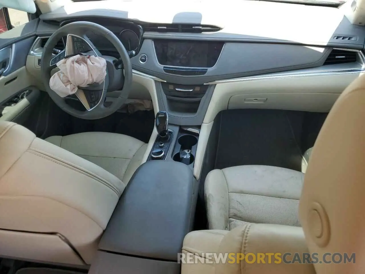 8 Фотография поврежденного автомобиля 1GYKNCRS7NZ158008 CADILLAC XT5 2022