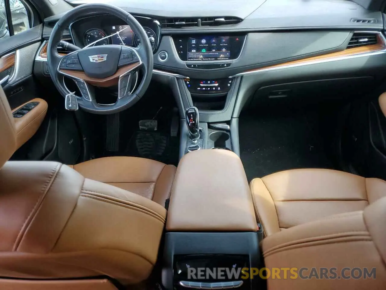 8 Фотография поврежденного автомобиля 1GYKNCRS9NZ180043 CADILLAC XT5 2022