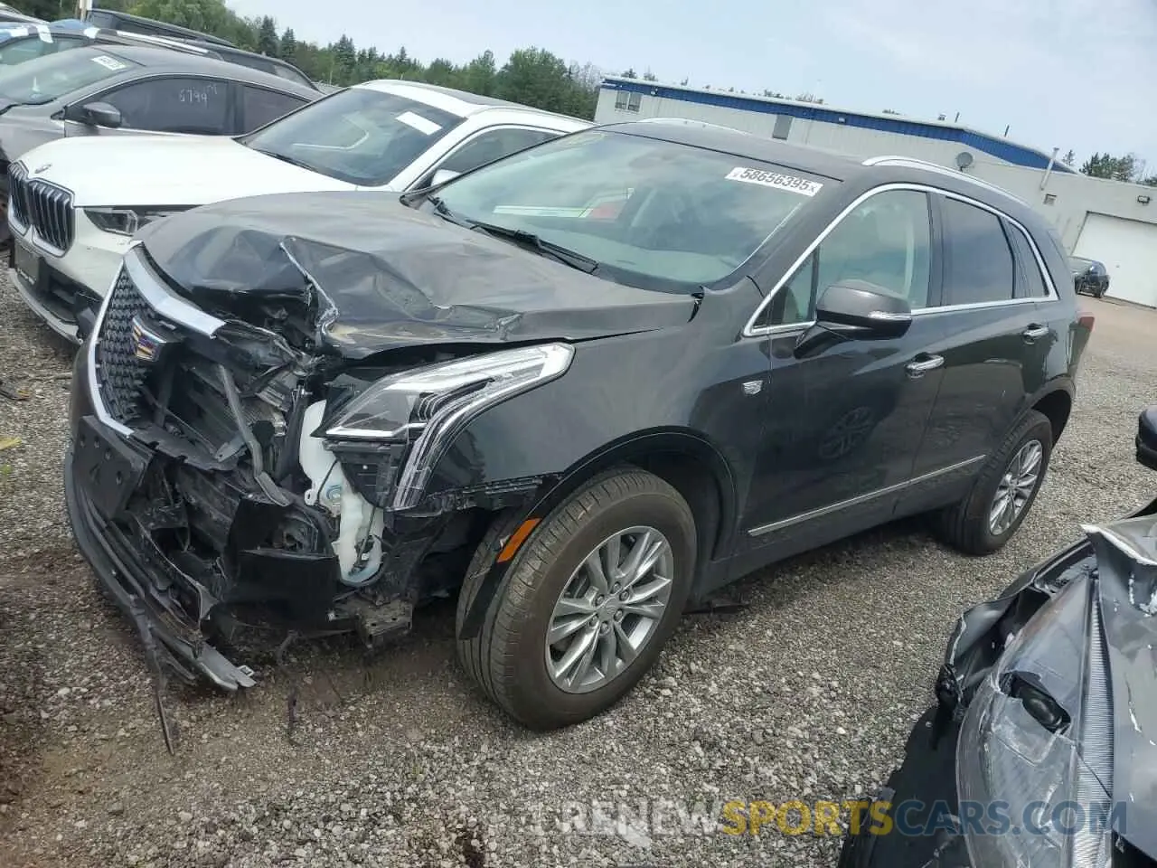 1 Photograph of a damaged car 1GYKNDR47NZ111097 CADILLAC XT5 2022