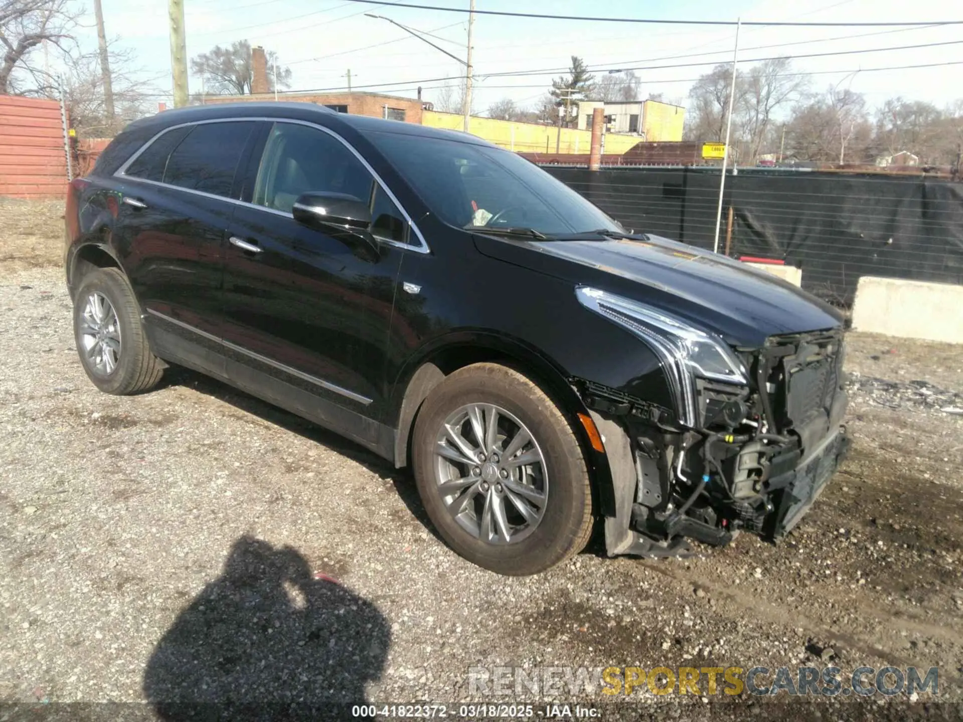 1 Photograph of a damaged car 1GYKNDR4XNZ164098 CADILLAC XT5 2022