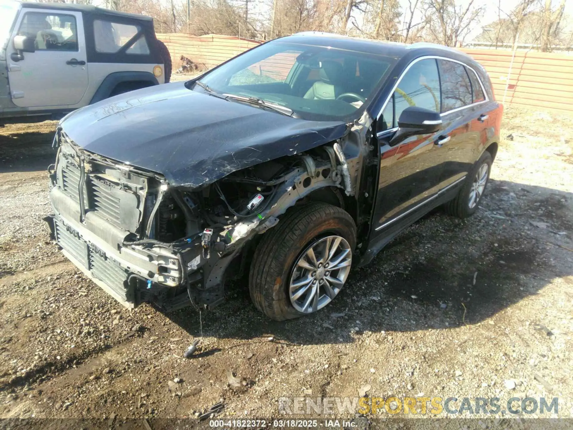 2 Photograph of a damaged car 1GYKNDR4XNZ164098 CADILLAC XT5 2022