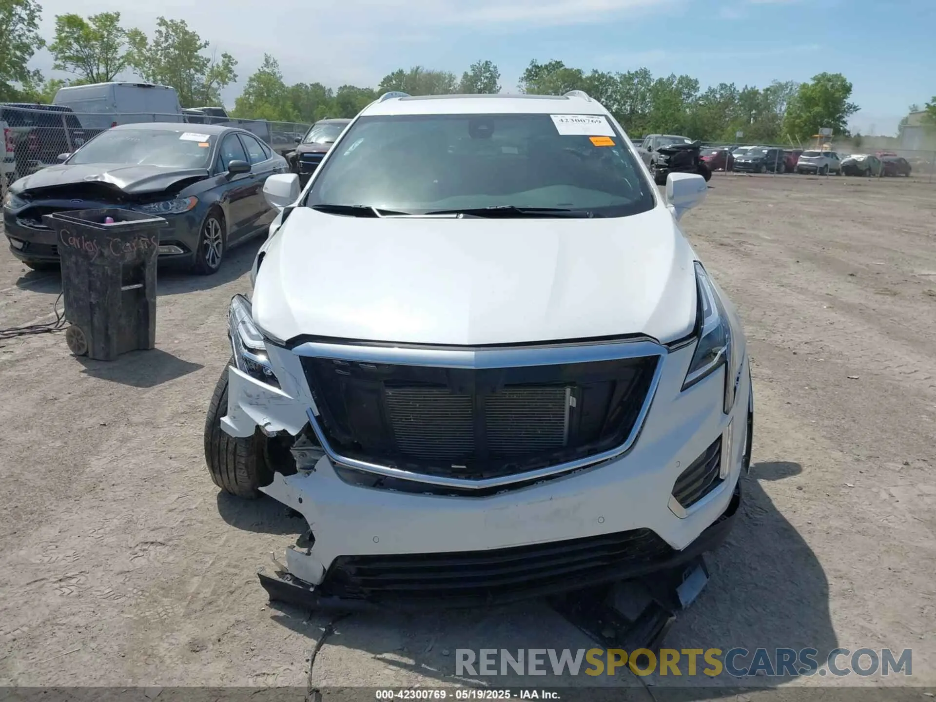 13 Фотография поврежденного автомобиля 1GYKNDRS7NZ155485 CADILLAC XT5 2022