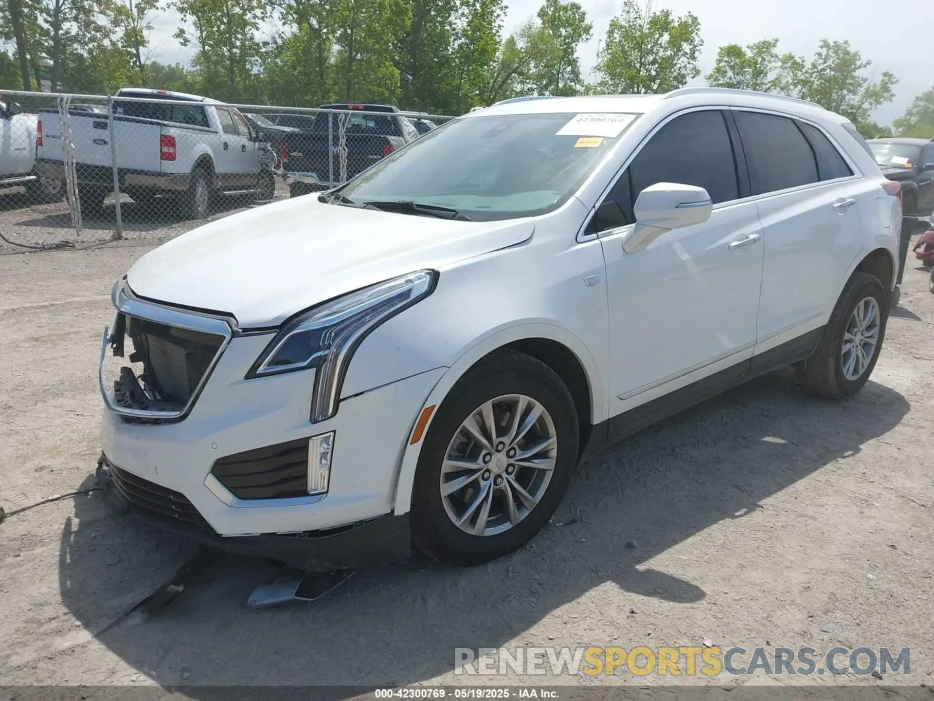 2 Фотография поврежденного автомобиля 1GYKNDRS7NZ155485 CADILLAC XT5 2022