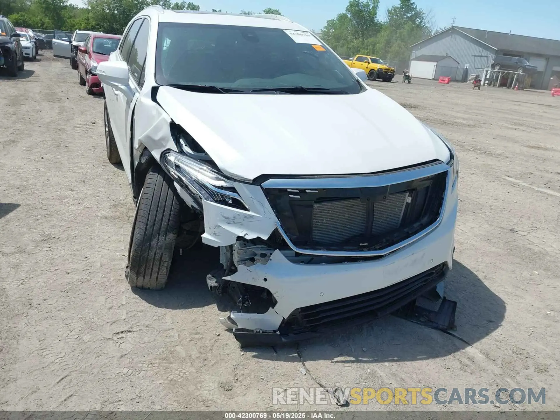 6 Фотография поврежденного автомобиля 1GYKNDRS7NZ155485 CADILLAC XT5 2022