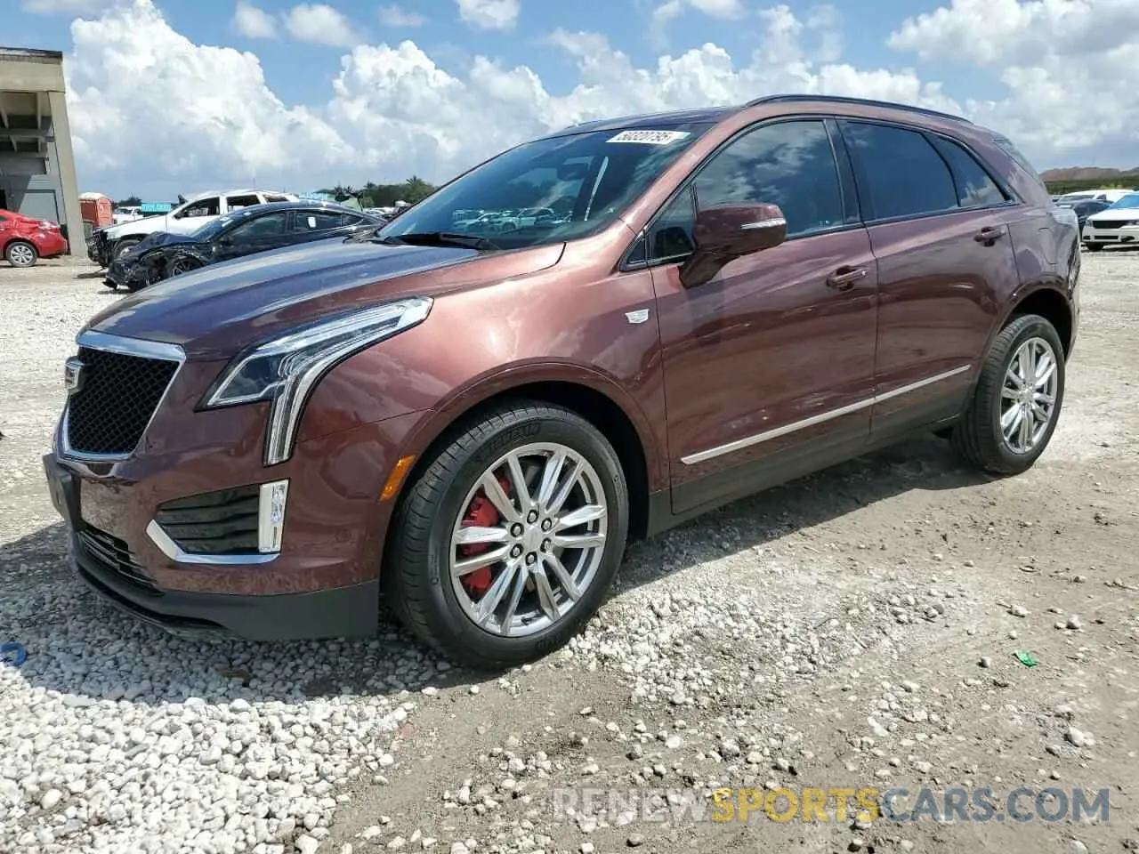 1 Фотография поврежденного автомобиля 1GYKNGRS1NZ177886 CADILLAC XT5 2022