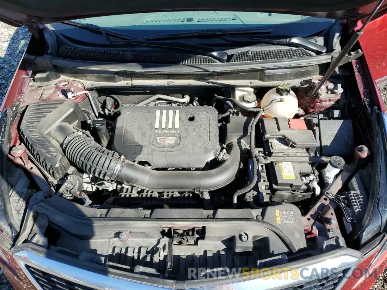 14 Photograph of a damaged car 1GYKNCR43PZ139184 CADILLAC XT5 2023