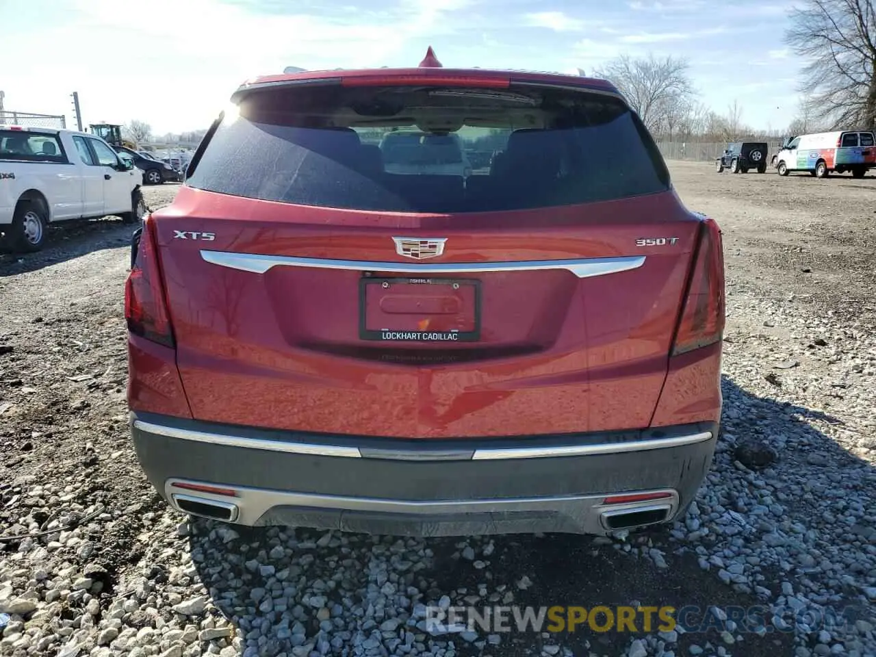 6 Photograph of a damaged car 1GYKNCR43PZ139184 CADILLAC XT5 2023