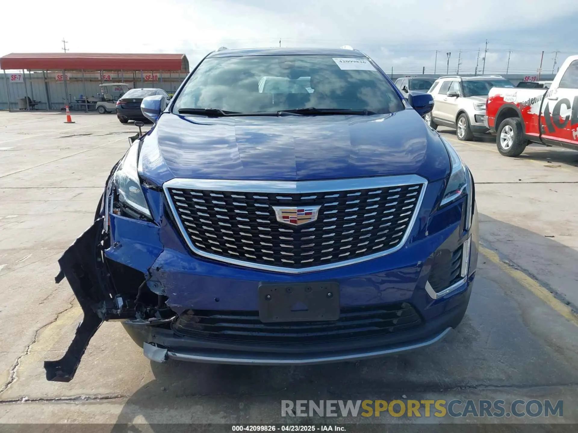 12 Фотография поврежденного автомобиля 1GYKNCRS4PZ151486 CADILLAC XT5 2023