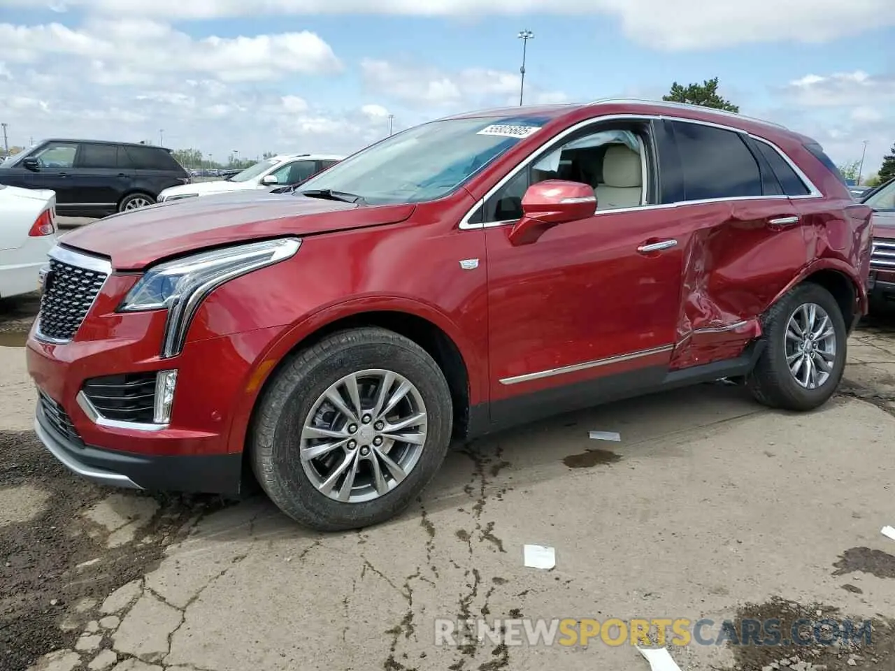 1 Фотография поврежденного автомобиля 1GYKNCRS5PZ173528 CADILLAC XT5 2023