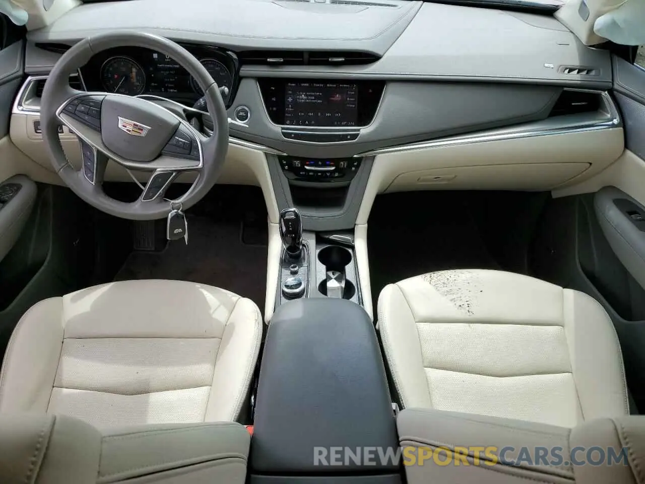 8 Фотография поврежденного автомобиля 1GYKNCRS5PZ173528 CADILLAC XT5 2023