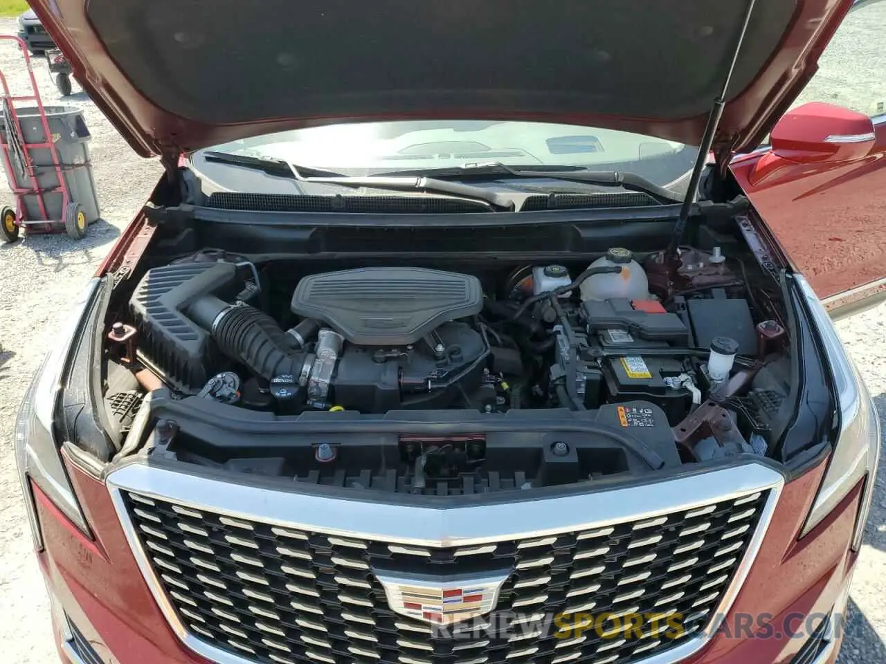 13 Photograph of a damaged car 1GYKNCRS5PZ173626 CADILLAC XT5 2023