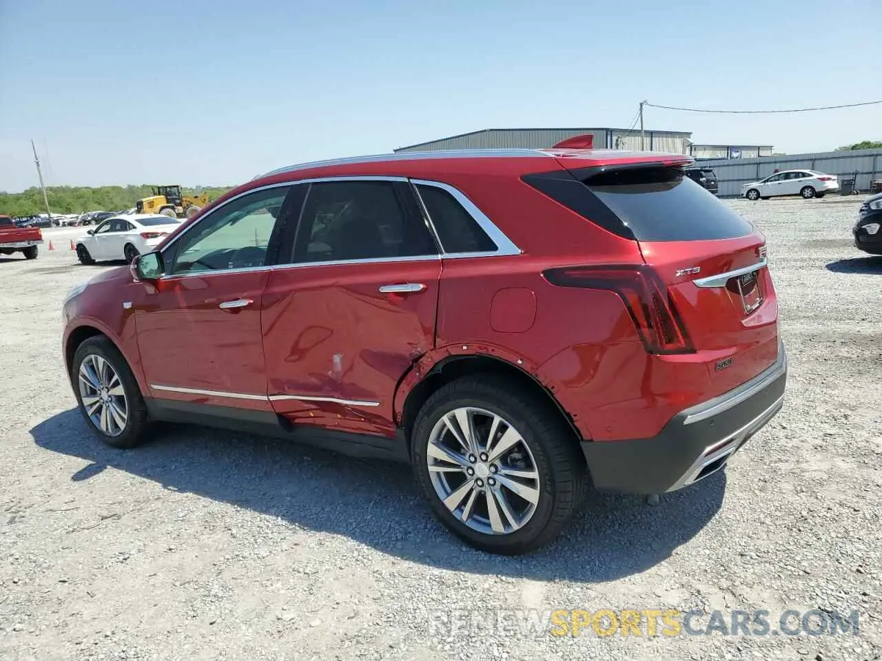 2 Photograph of a damaged car 1GYKNCRS5PZ173626 CADILLAC XT5 2023