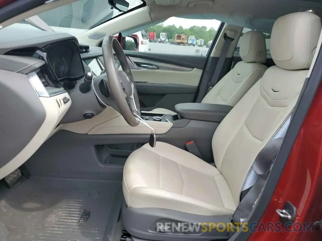 7 Photograph of a damaged car 1GYKNCRS5PZ173626 CADILLAC XT5 2023