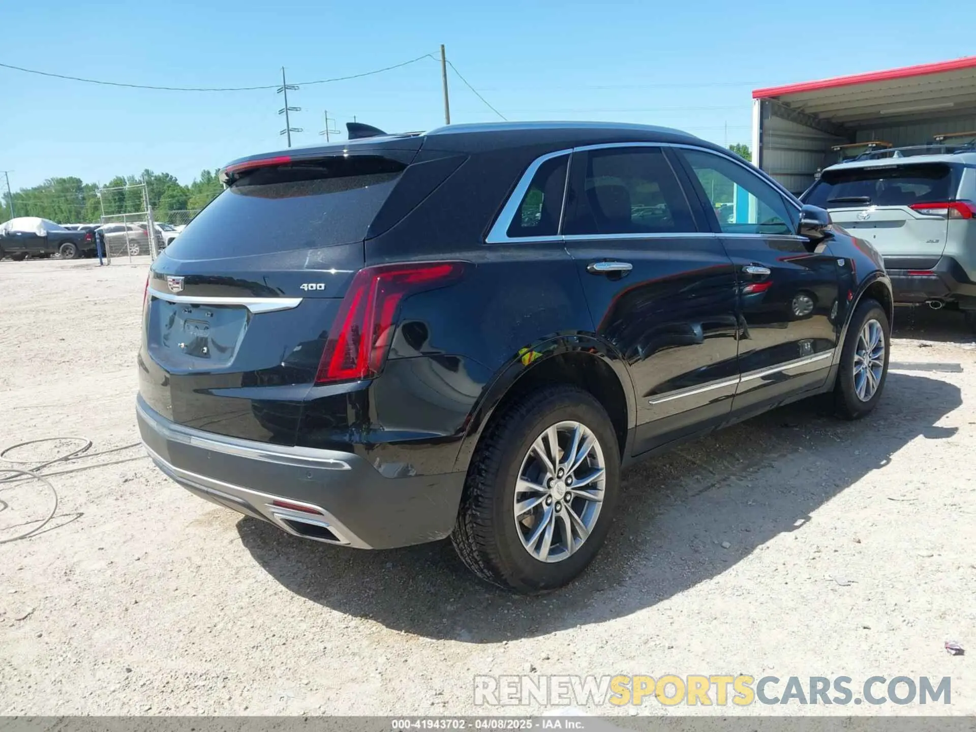 4 Фотография поврежденного автомобиля 1GYKNCRSXPZ147605 CADILLAC XT5 2023