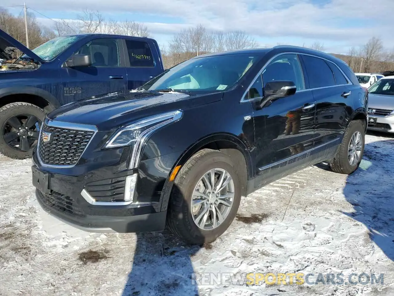 1 Photograph of a damaged car 1GYKNDR40PZ136894 CADILLAC XT5 2023