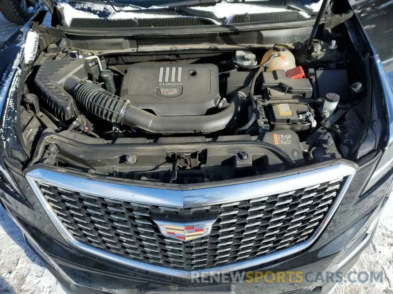 9 Photograph of a damaged car 1GYKNDR40PZ136894 CADILLAC XT5 2023