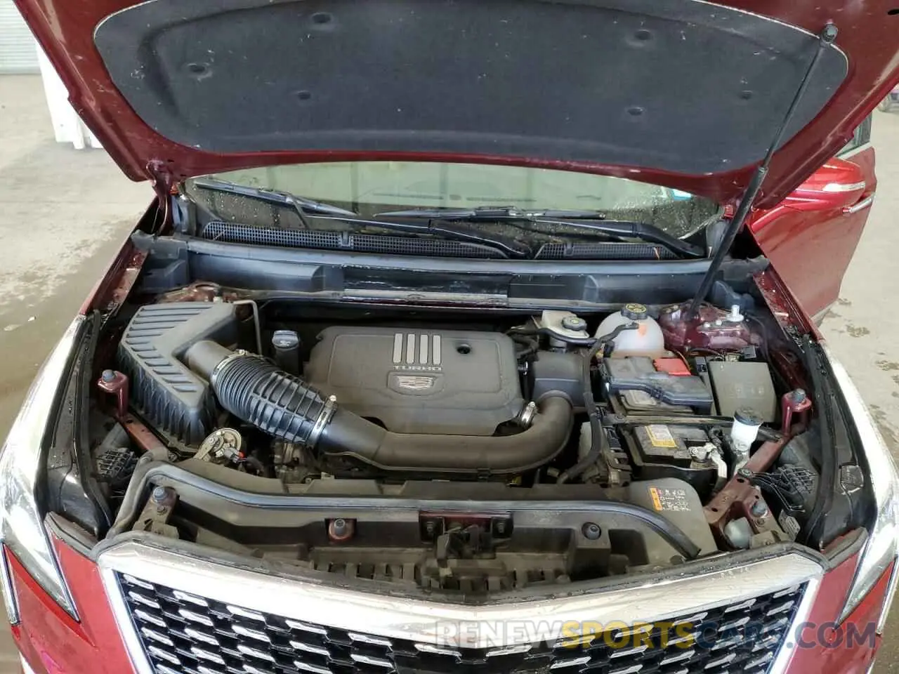 12 Фотография поврежденного автомобиля 1GYKNDR45PZ161788 CADILLAC XT5 2023