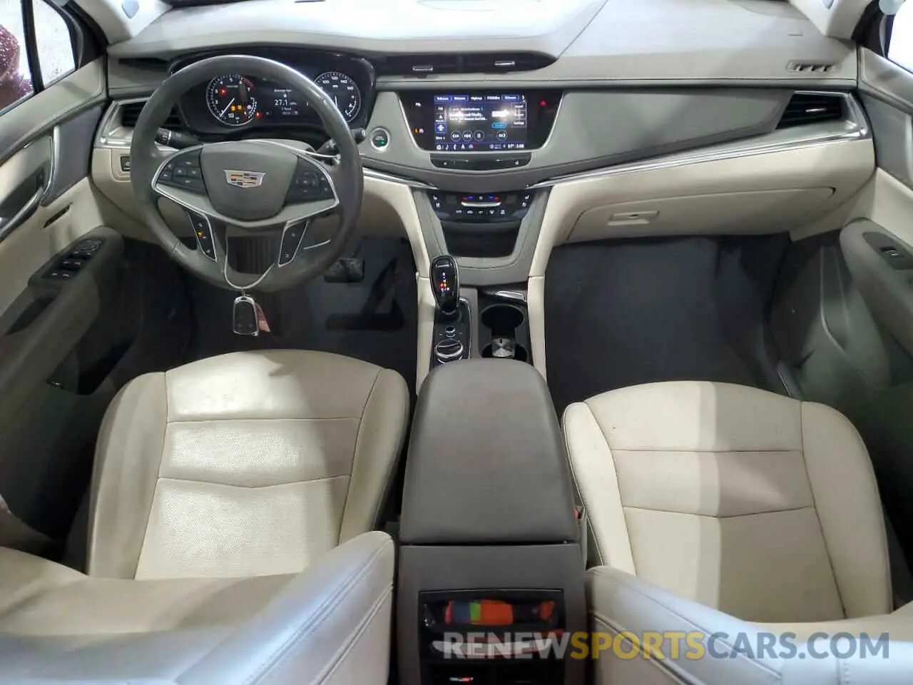 8 Фотография поврежденного автомобиля 1GYKNDR45PZ161788 CADILLAC XT5 2023