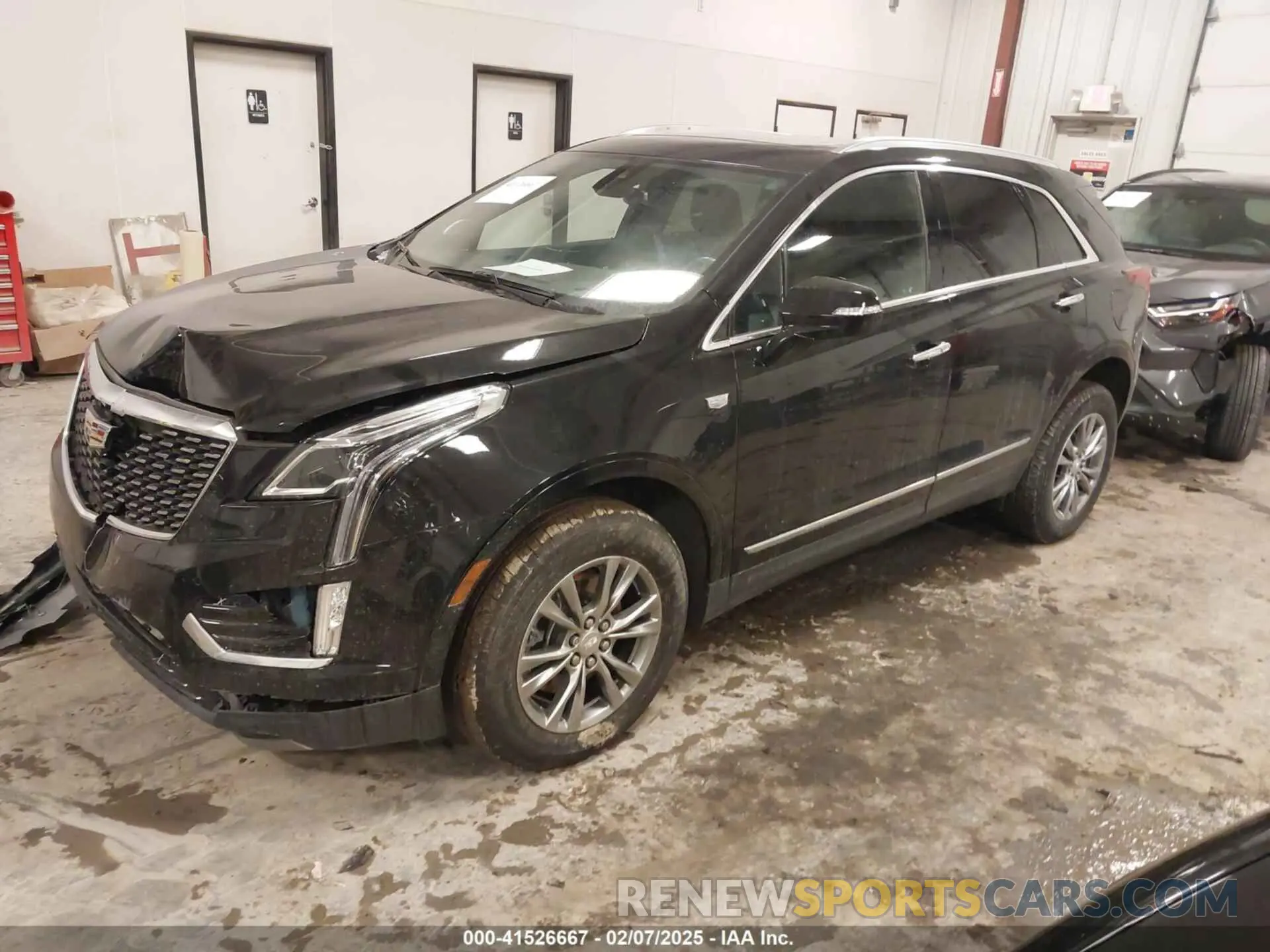 2 Photograph of a damaged car 1GYKNDR48PZ186751 CADILLAC XT5 2023