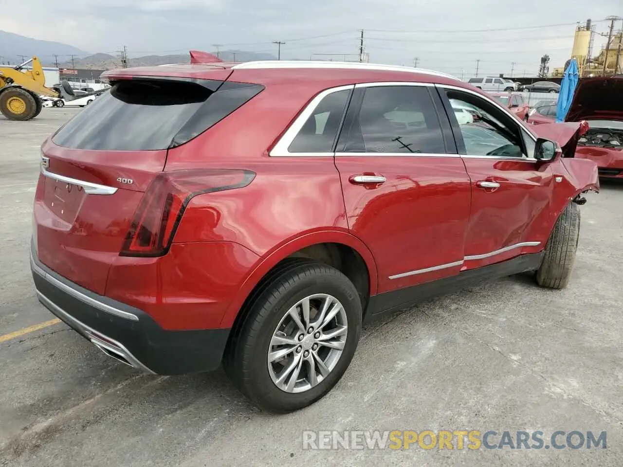 3 Photograph of a damaged car 1GYKNDRS2PZ155834 CADILLAC XT5 2023