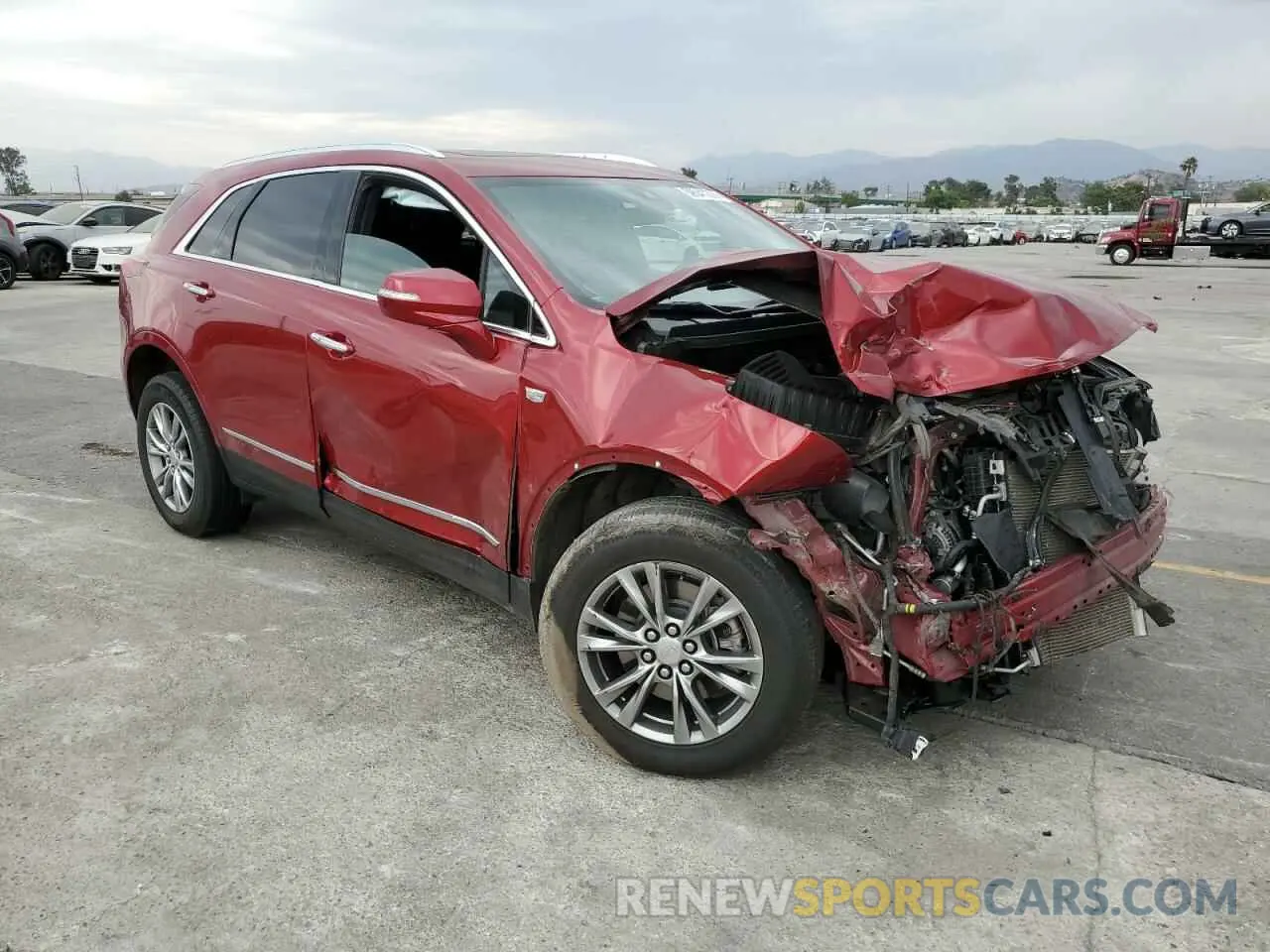 4 Photograph of a damaged car 1GYKNDRS2PZ155834 CADILLAC XT5 2023