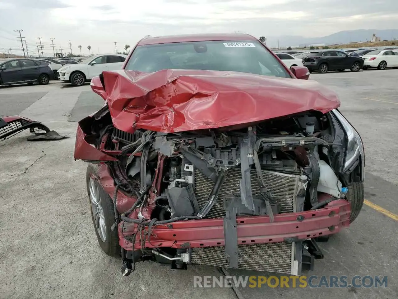 5 Photograph of a damaged car 1GYKNDRS2PZ155834 CADILLAC XT5 2023