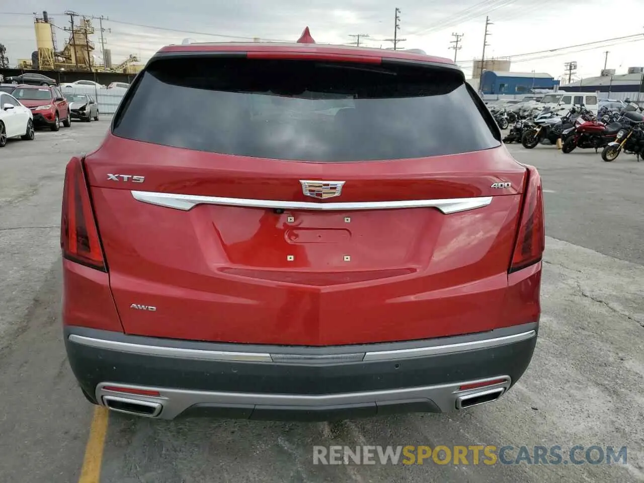 6 Photograph of a damaged car 1GYKNDRS2PZ155834 CADILLAC XT5 2023