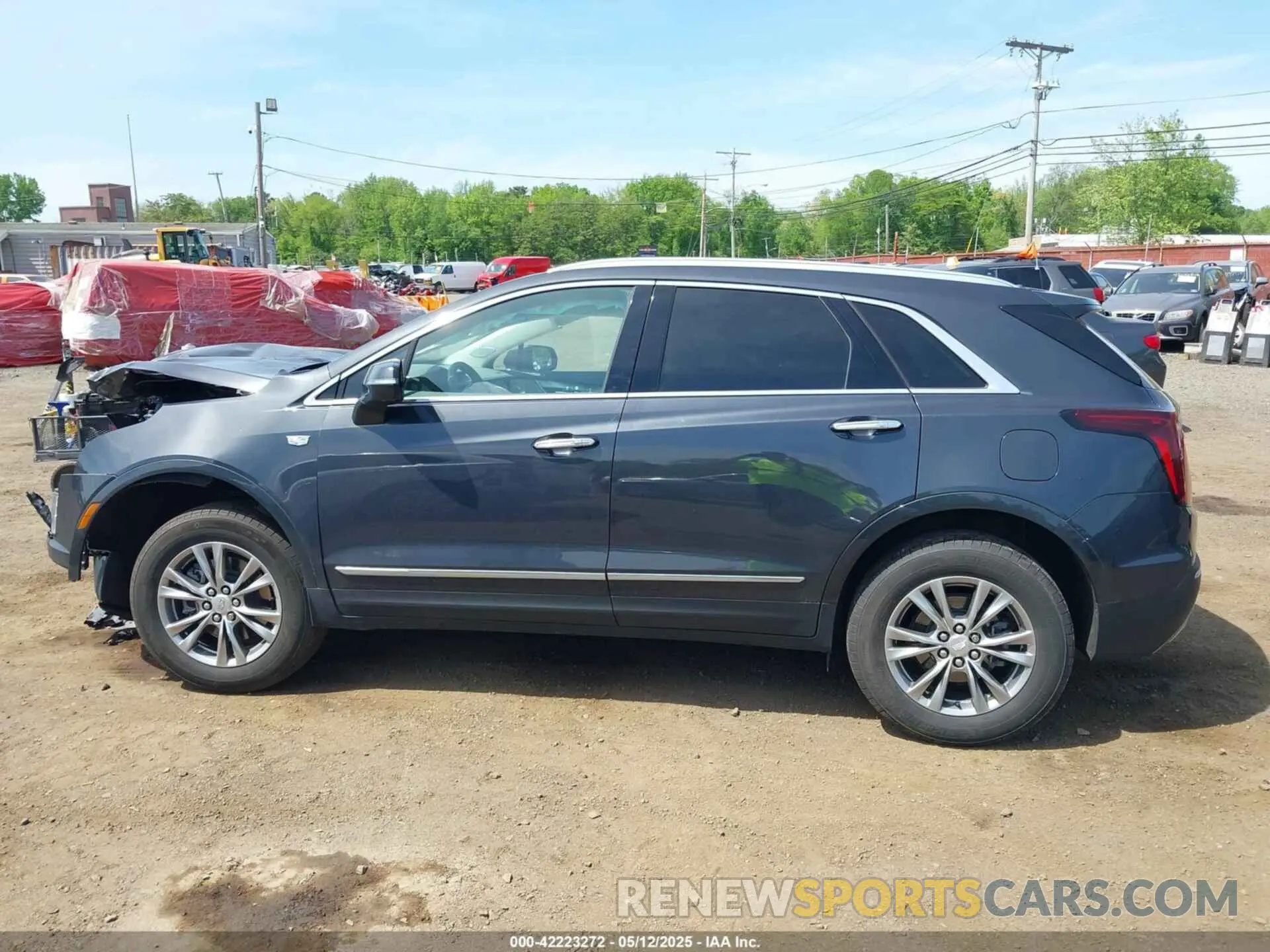 14 Photograph of a damaged car 1GYKNDRS3PZ120963 CADILLAC XT5 2023
