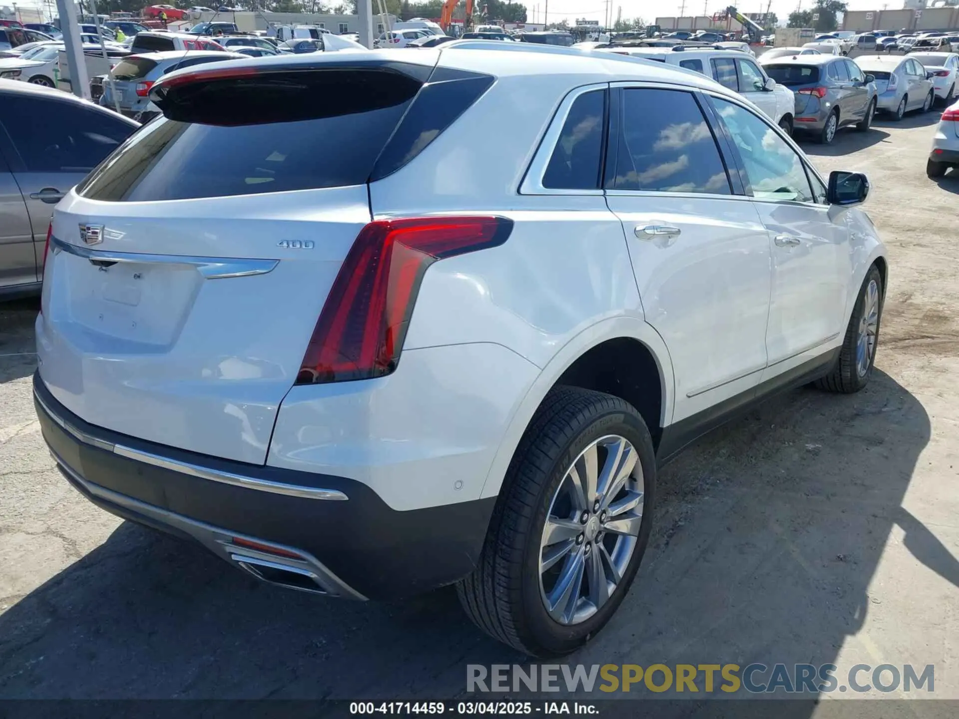 4 Photograph of a damaged car 1GYKNDRS4PZ195431 CADILLAC XT5 2023