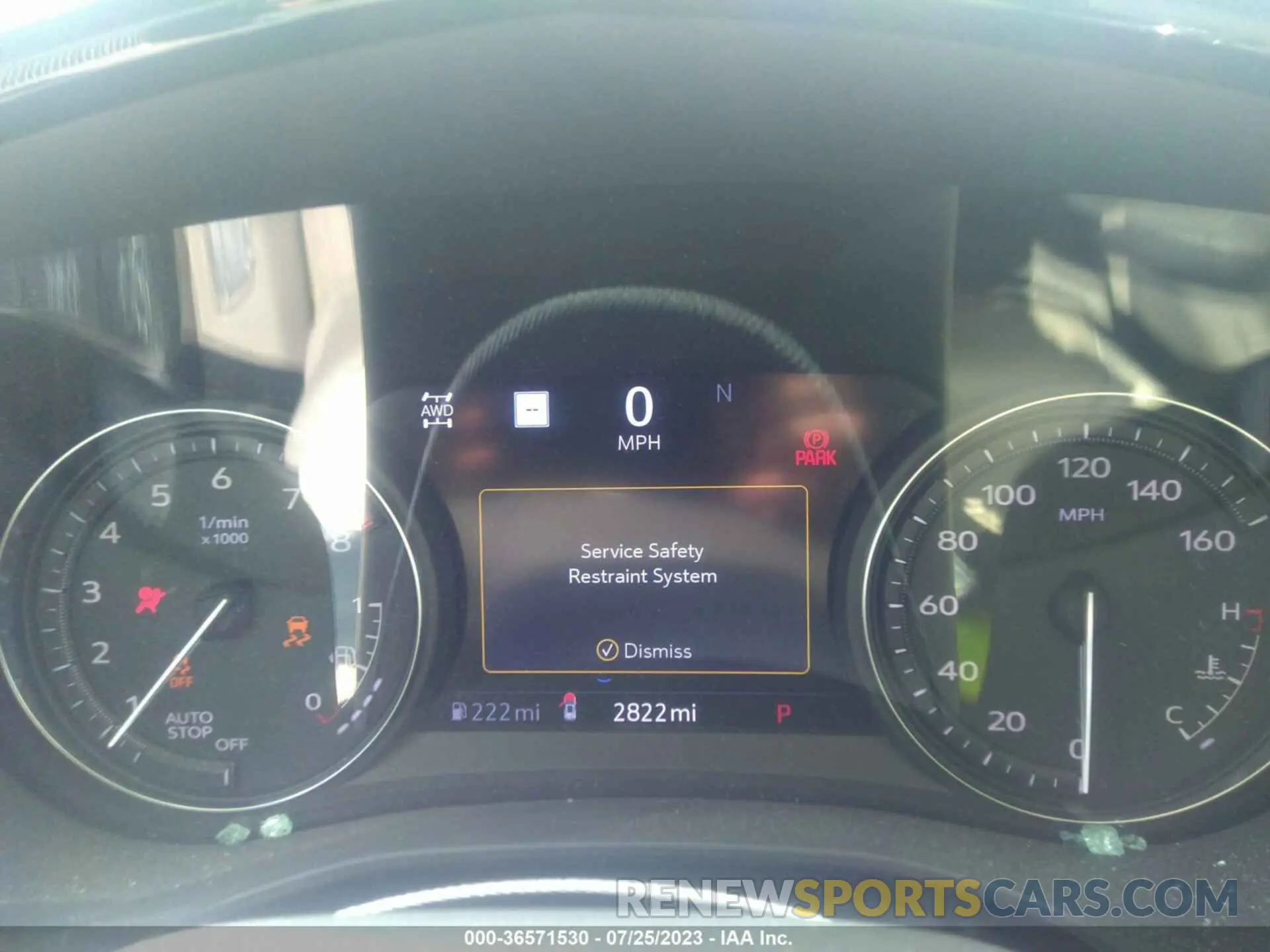 7 Фотография поврежденного автомобиля 1GYKNDRS5PZ141071 CADILLAC XT5 2023