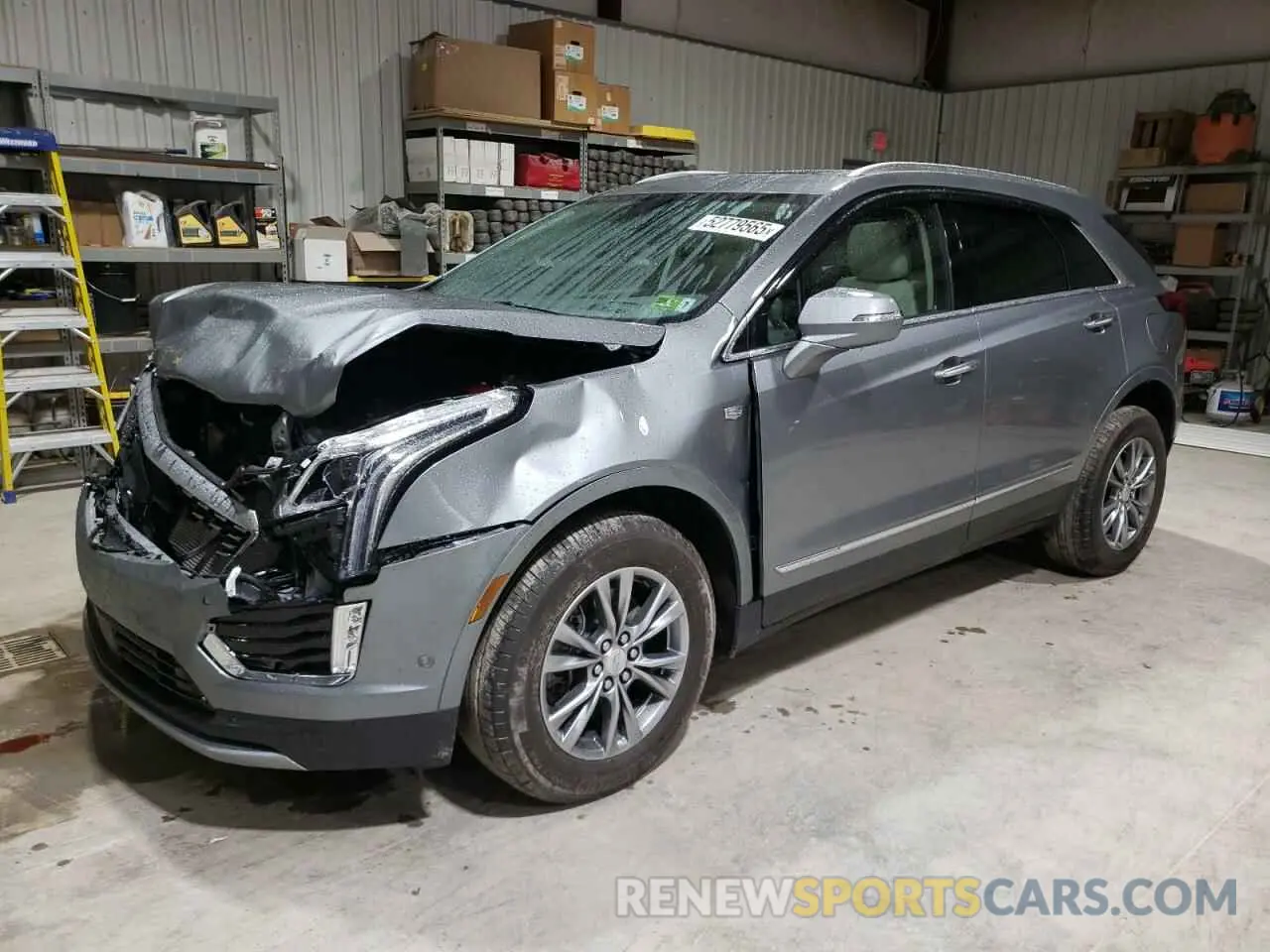 1 Photograph of a damaged car 1GYKNDRS5PZ221261 CADILLAC XT5 2023
