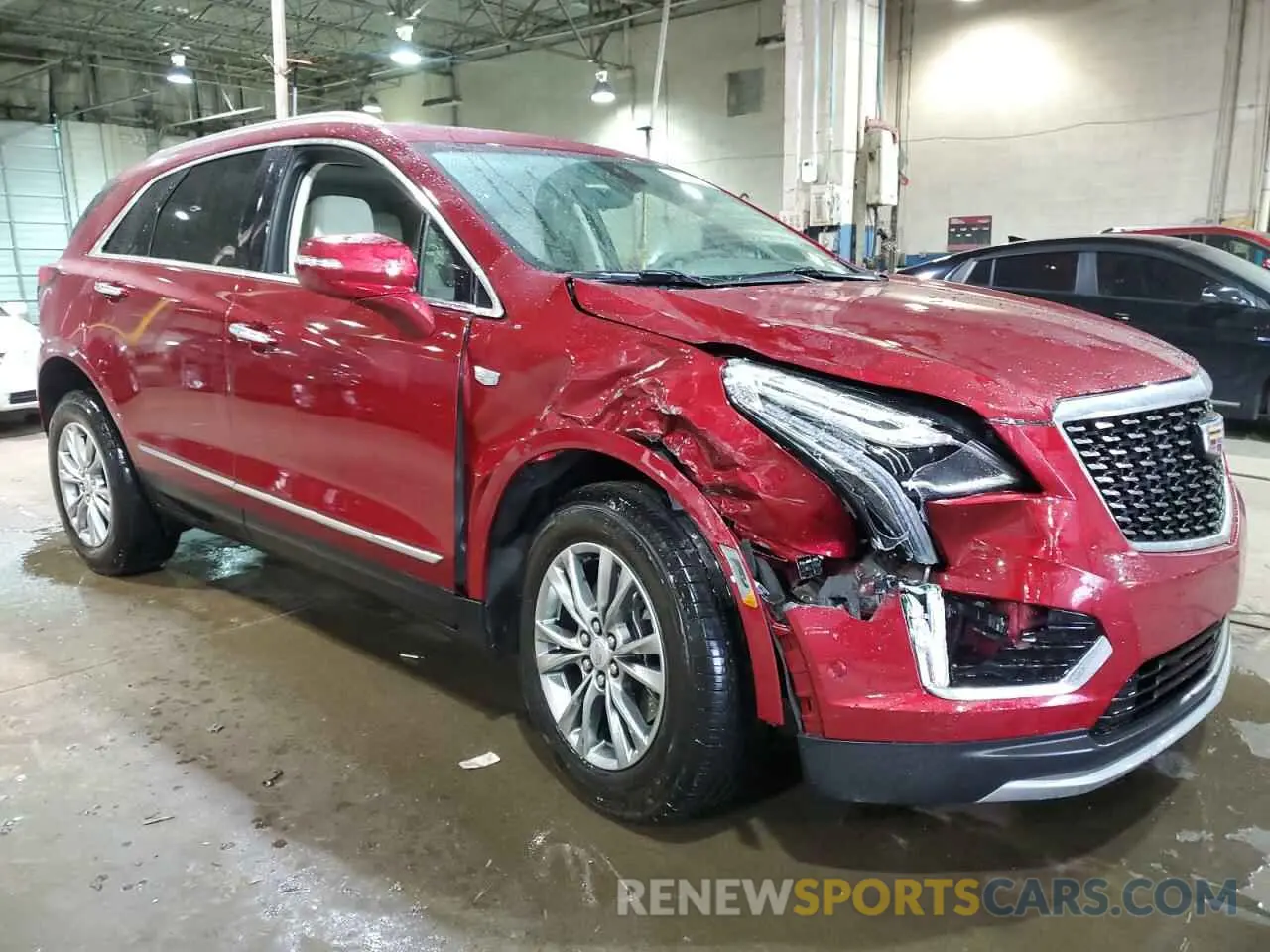 4 Photograph of a damaged car 1GYKNDRS6PZ137806 CADILLAC XT5 2023