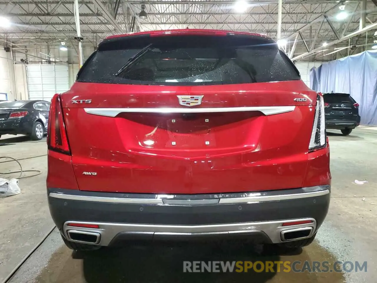 6 Photograph of a damaged car 1GYKNDRS6PZ137806 CADILLAC XT5 2023