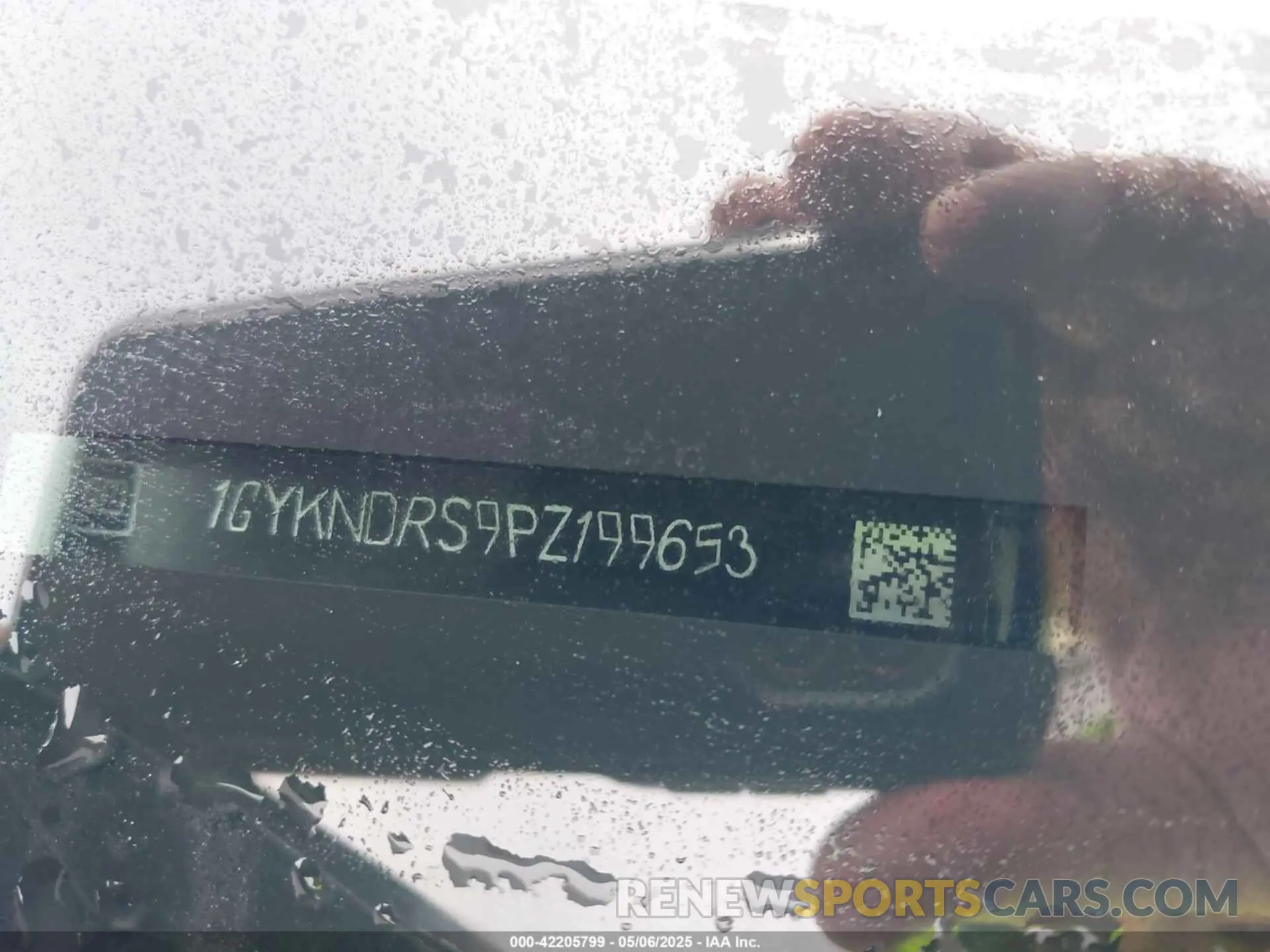 9 Фотография поврежденного автомобиля 1GYKNDRS9PZ199653 CADILLAC XT5 2023