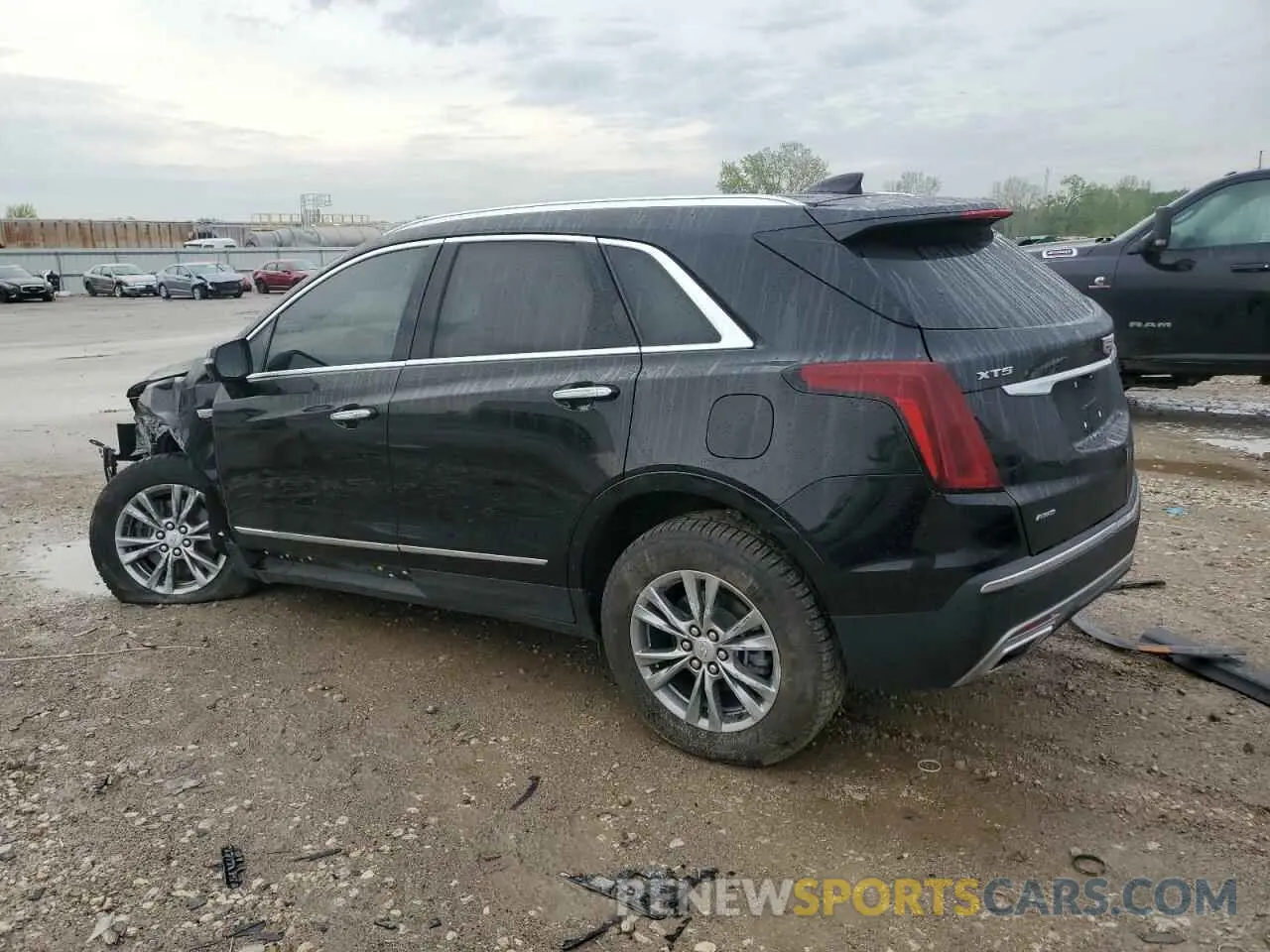 2 Photograph of a damaged car 1GYKNDRS9PZ214619 CADILLAC XT5 2023